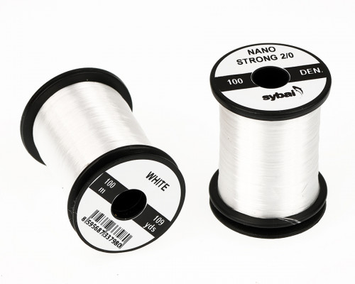 Nano Strong Thread, 100 Den. 2/0, White Nano Strong Thread, 100 Den. 2/0, White